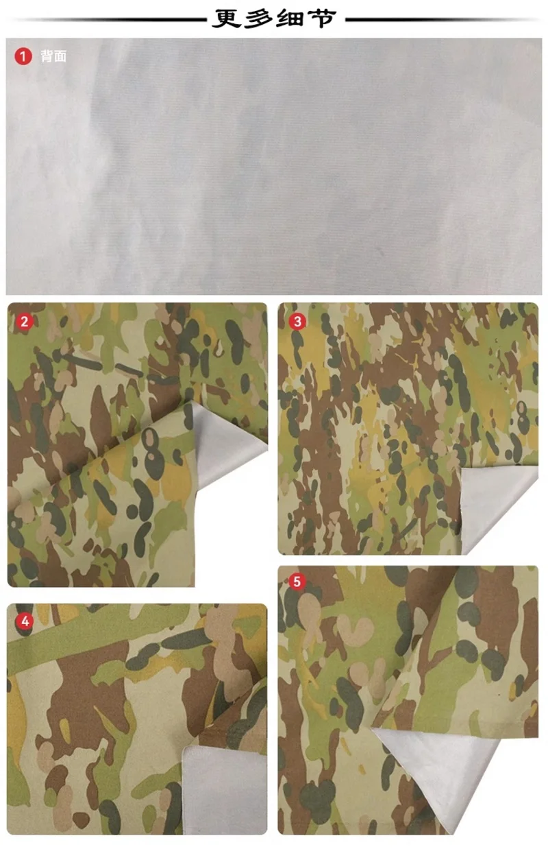 Tela de chaqueta resistente al agua y a infrarrojos compuesta de nailon - imagen 3