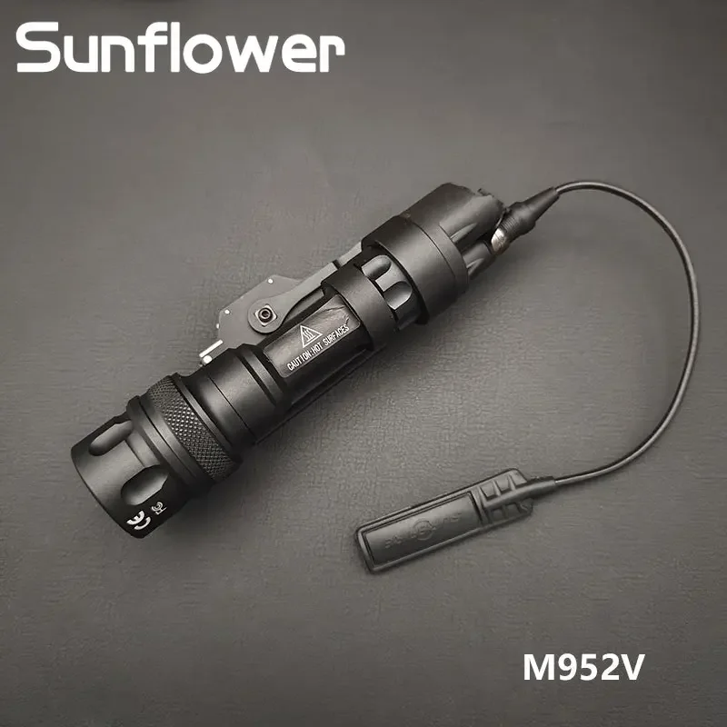 Arma táctica M952V M951, linterna Airsoft, luz LED blanca de 500 lúmenes, montaje QD, compatible con riel Picatinny de 20MM - imagen 5