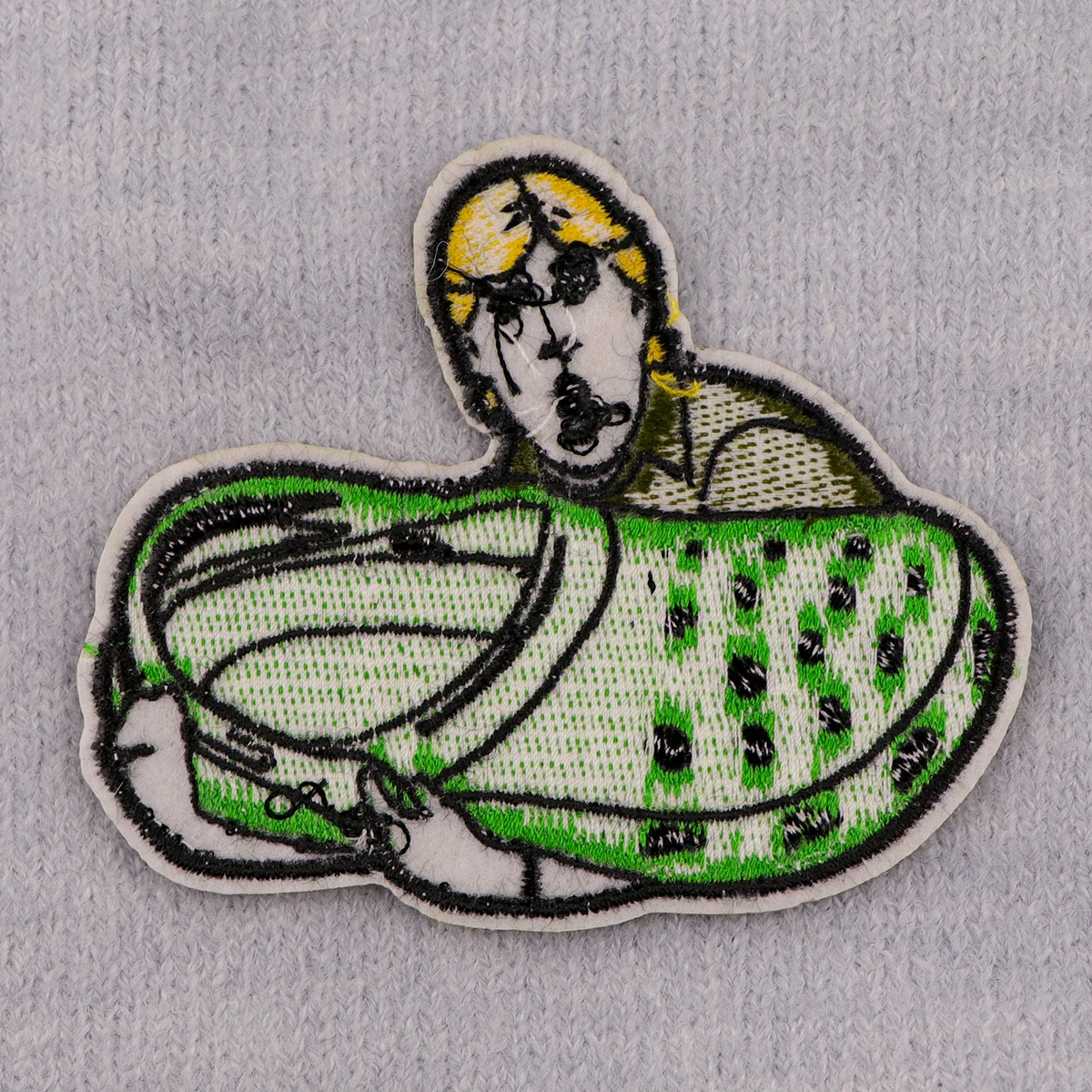 Parche divertido para planchar zapatos, parche para ropa, parche bordado de dibujos animados, accesorios de ropa, pegatinas de costura - imagen 3