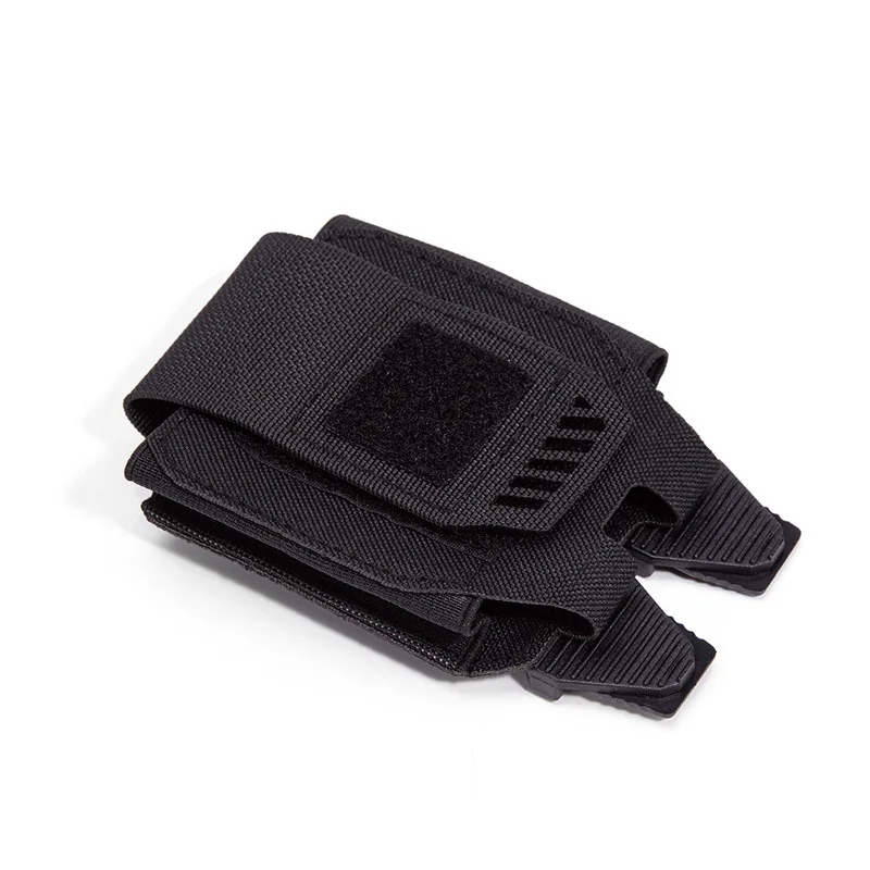 Bolsa táctica para esposas 500D, funda de cintura de perfil bajo, funda, cinturón de servicio, chaleco, aplicación de la ley, caza al aire libre, bolsa de cinturón MOLLE - imagen 4