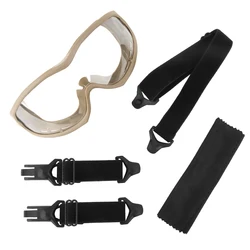 Gafas tácticas en forma de hormiga para motocicleta, gafas a prueba de viento y polvo, para senderismo, esquí, Paintball, tiro, casco rápido