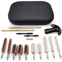 Kit de limpieza pistola táctica .22 .357 .38 9mm .45 cepillos latón