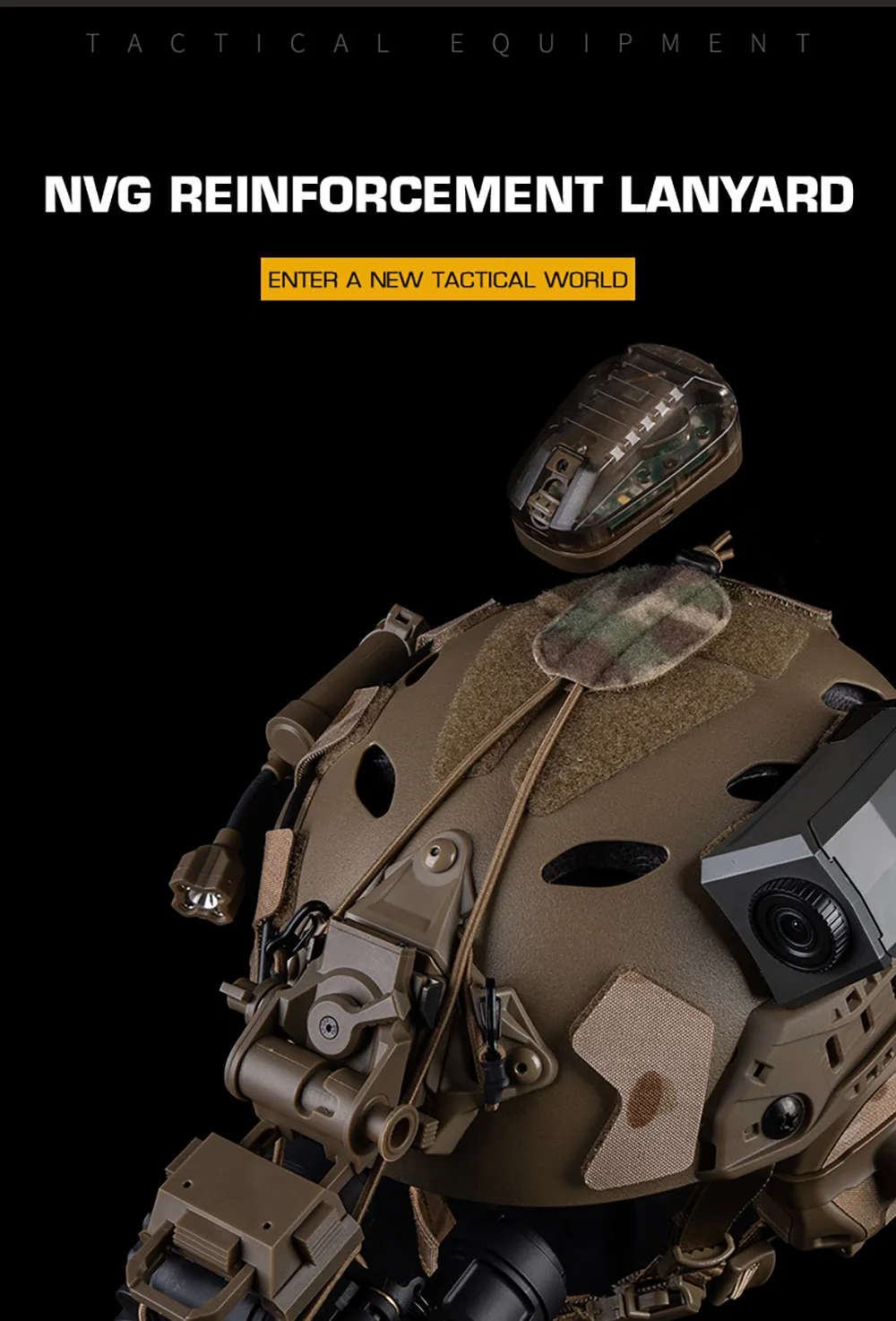 Cordón de refuerzo NVG para equipo NVG
