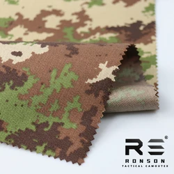 Tela nailon 1000D camuflaje italiano – Impermeable para equipamiento táctico