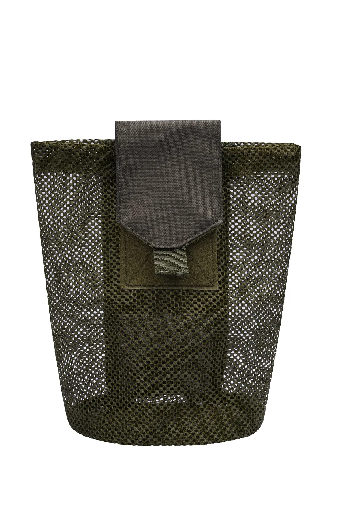 Bolsa de basura plegable enrollable para revistas, bolsa de red de almacenamiento de malla, reciclaje MOLLE al aire libre - imagen 2