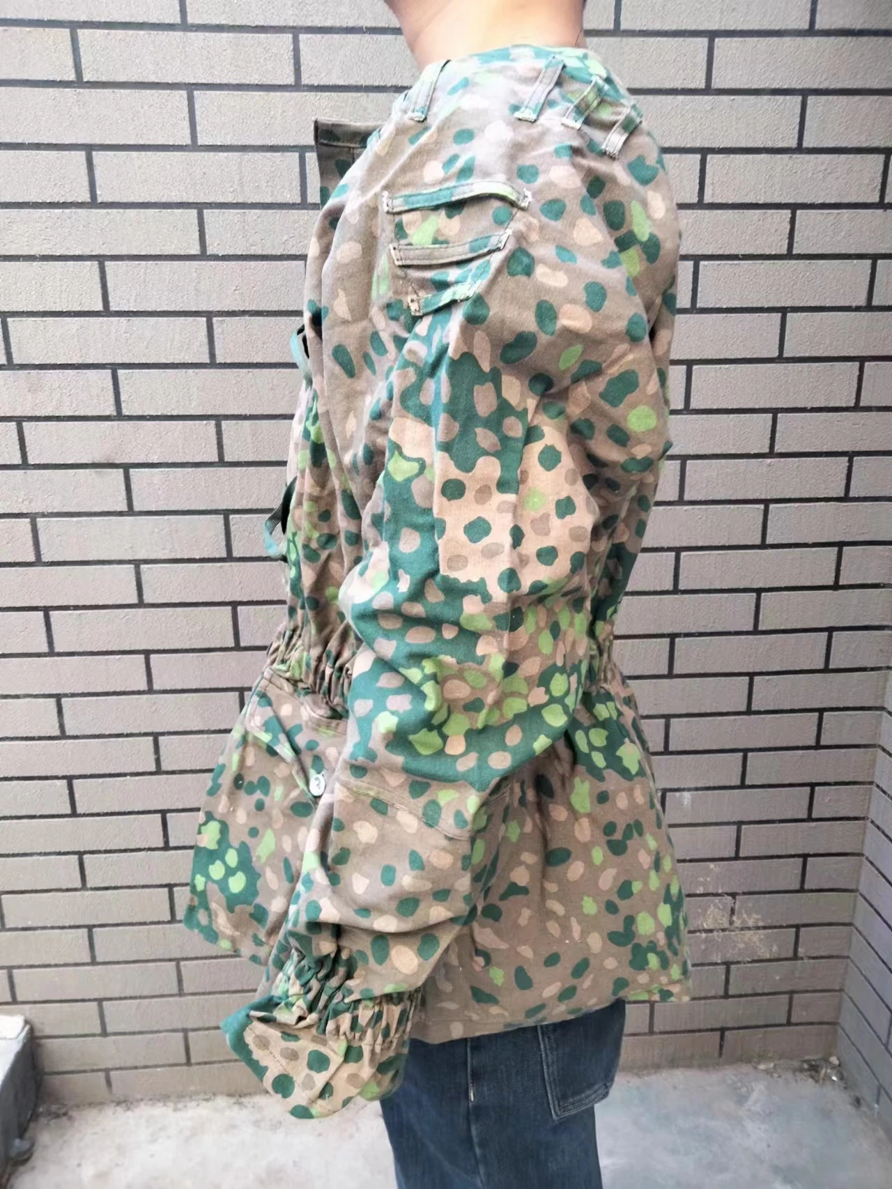 Sudadera reversible M40 camuflaje guisante – Chaqueta táctica - imagen 4