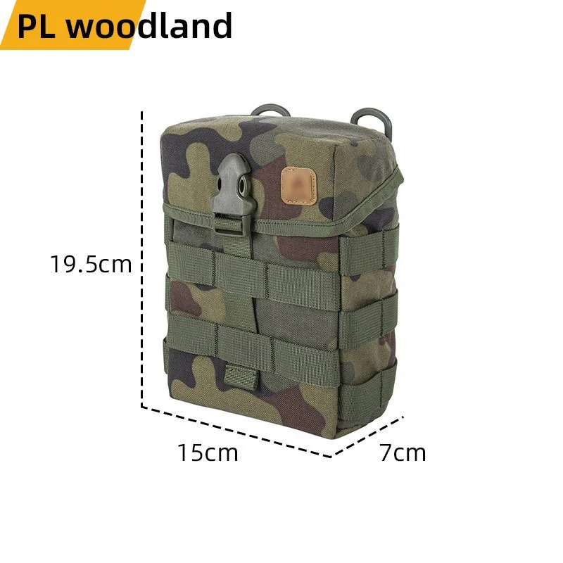 Bolsa de botella de agua al aire libre, módulo MOLLE, herramientas, accesorios portátiles, almacenamiento, miscelánea, paquete de cintura - imagen 2