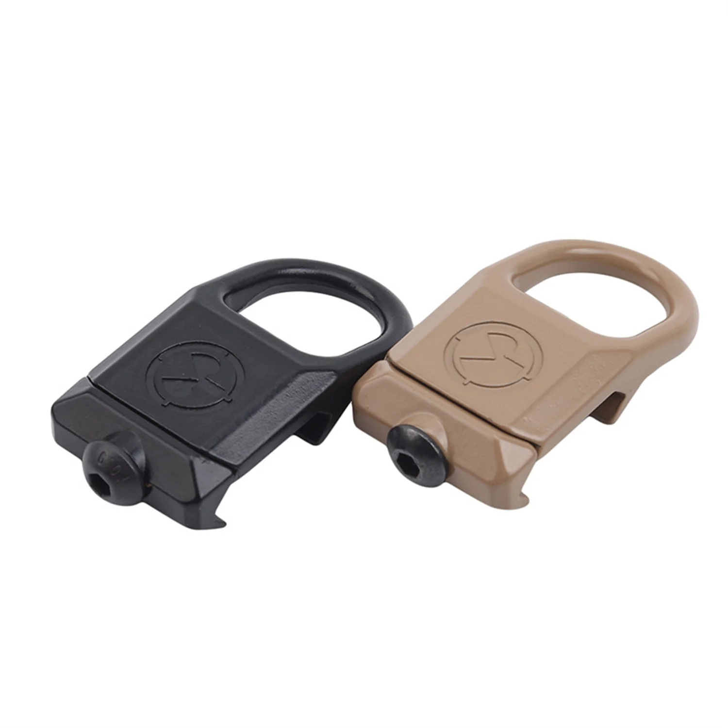 Hebilla táctica de separación rápida RSA GBB, adaptador de montaje de acero QD Sling compatible con riel de 20mm, herramienta de caza, accesorios de Clip de hebilla - imagen 3