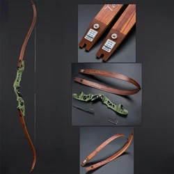 Toparchery-arco recurvo ILF de 62 pulgadas, arco competitivo profesional, elevador de aleación de aluminio IBO 210FPS, accesorios de práctica al aire libre