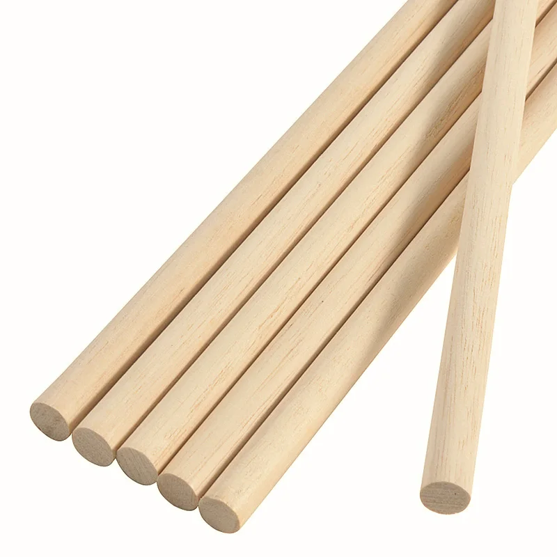 Eje de flecha de madera para tiro con arco OD 8/8, 5/9mm tiro con arco 80/81cm de longitud eje de flecha de madera arco recurvo tradicional caza 12/24 Uds - imagen 3