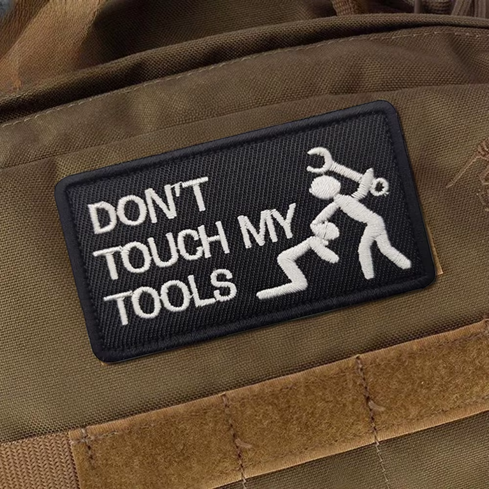 Parche táctico moral Velcro bordado MOLLE para vestimenta militar - imagen 2