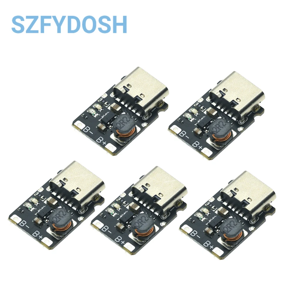 1-10 Uds USB TP4057/56 1A módulo de placa de protección de carga de batería de litio Micro tipo C batería de polímero sobre temperatura - imagen 5