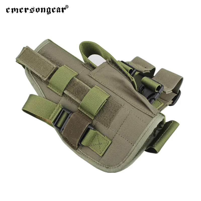 EMERSONGEAR-bolsa Modular para Panel de pierna Rife, bolsa táctica Universal para pierna, funda para pistola de caza, herramientas, bolsa Molle EM6201 - imagen 5