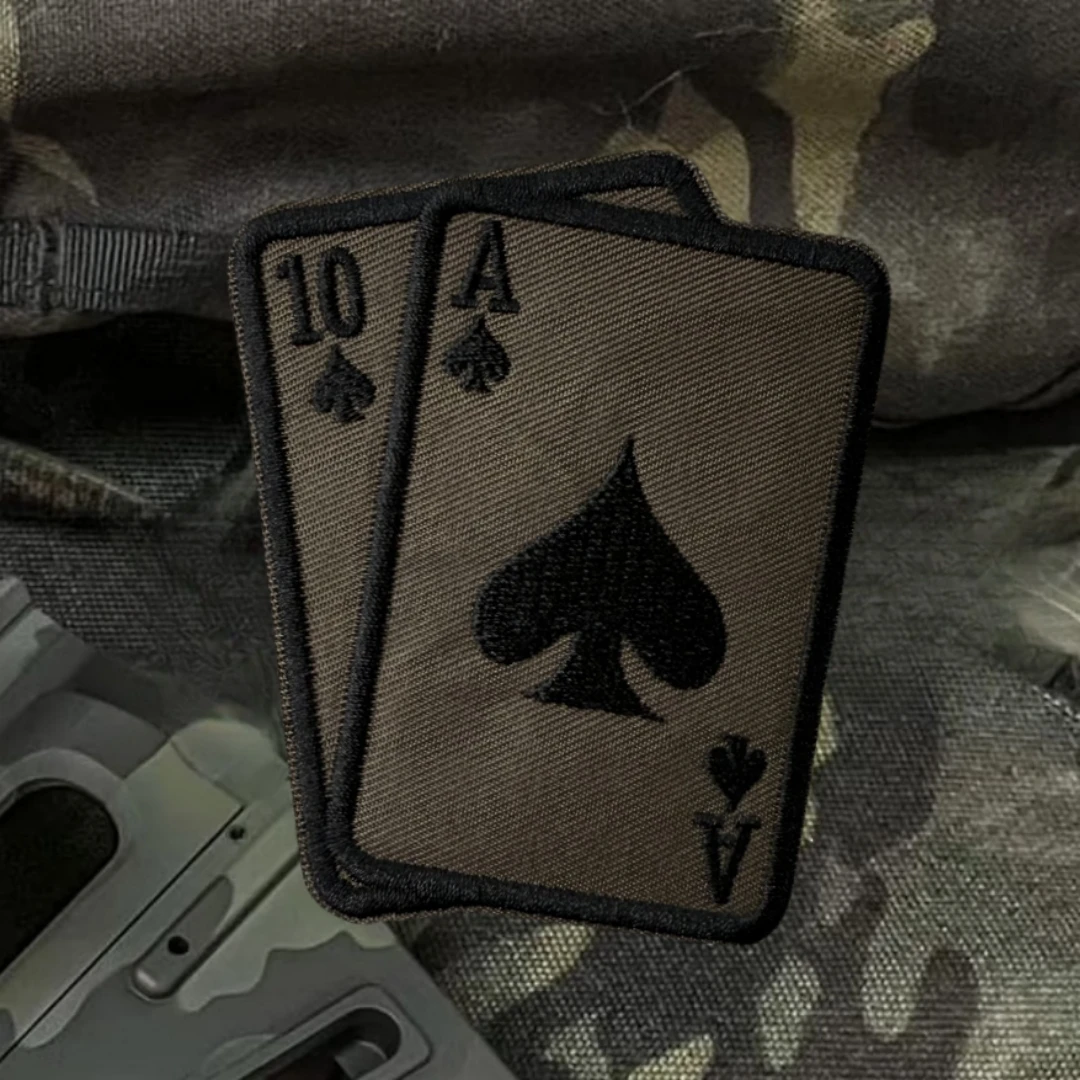 Mochila con gancho y bucle bordado "Maps 21", pegatina para ropa, insignia de moral táctica, parches, brazalete militar del ejército - imagen 4