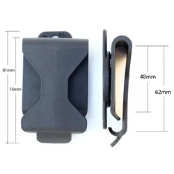KYDEX-funda táctica para cinturón, Clip de Trabillas para cuchillo DIY, funda con tornillos de caza, Clip de rotación de 360 grados, 3 unidades por juego