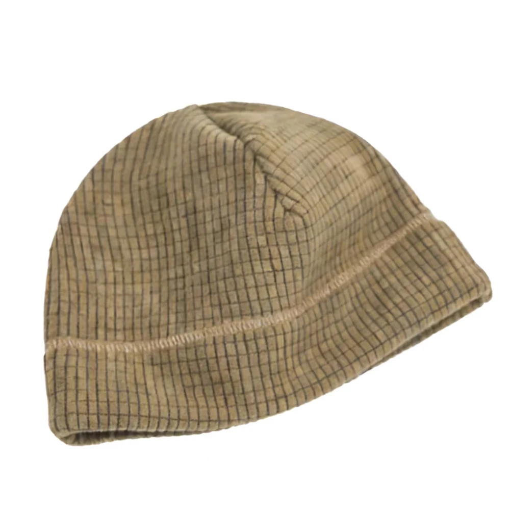 Gorro táctico de terciopelo a cuadros con orejas para frío - imagen 4