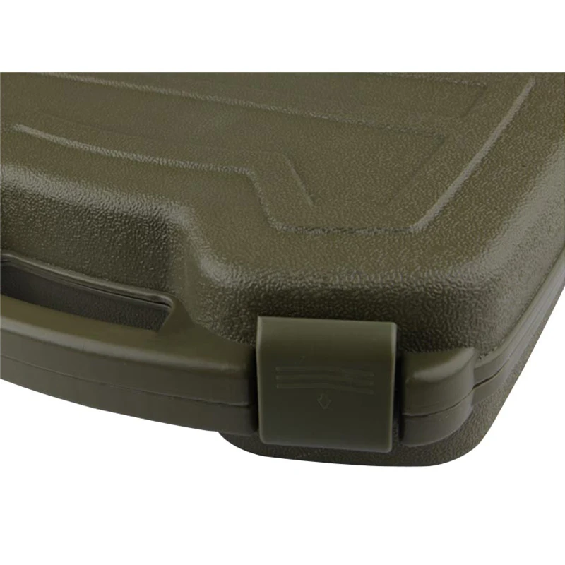 Estuche táctico para pistola de mano, caja portátil para transporte de tiro, bolsas para senderismo, combate, caza, nailon OD - imagen 2