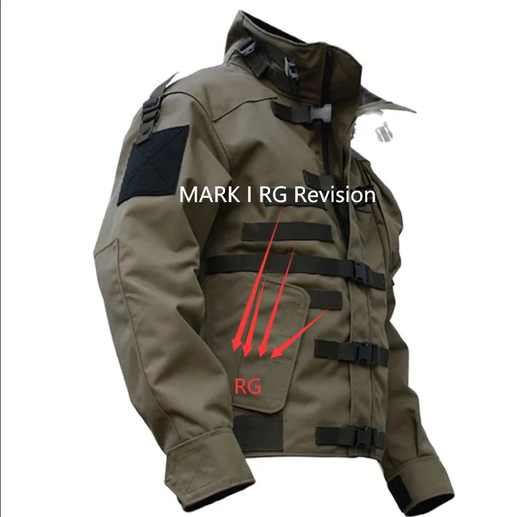 MARK IV/V RANGER Chaqueta - Detalle del tejido Cordura 1000D