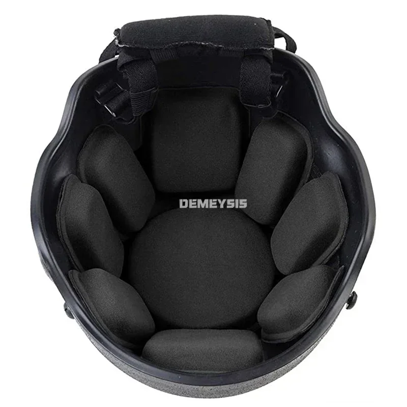 Almohadilla suave para casco táctico, duradera, 19 unids/set, almohadillas protectoras para casco de combate y Paintball, caza y tiro - imagen 2