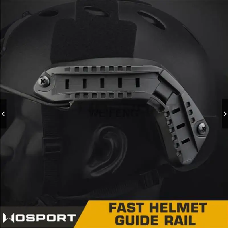 Accesorios de caza, adaptador táctico rápido para casco, montaje de luz de riel lateral de arco con cordón, accesorios de tornillo de montaje - imagen 2