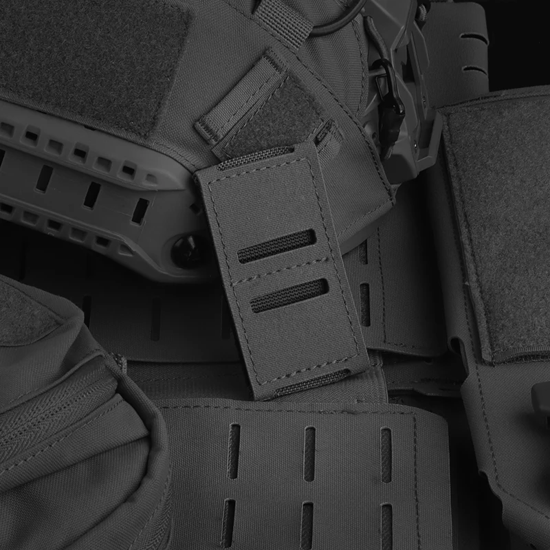 Panel de faja ajustable de una sola fila, Panel de faja de montaje MOLLE con sujetador mágico para cinturón, accesorios de caza - imagen 5