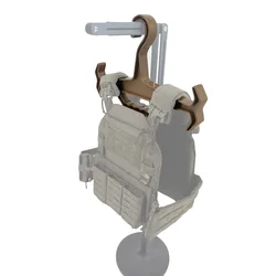 Fwoyonze-percha resistente de 350g, colgador de chaleco táctico para caza, trajes de buceo, estante de exhibición para equipo de Paintball Airsoft