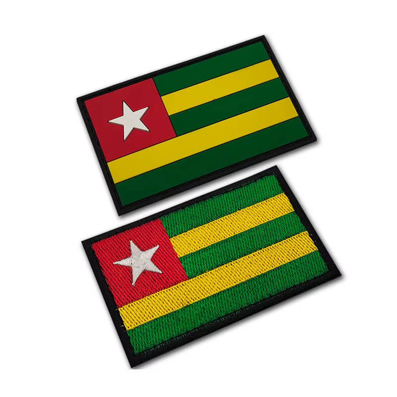 Parche militar gancho y bucle África bordado táctica para ropa
