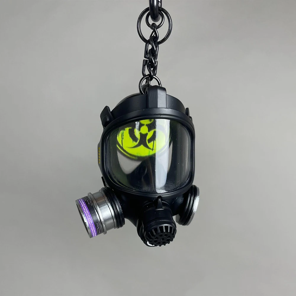 Llavero/colgante con máscara de gas COD20 MW3 No.1 - imagen 5