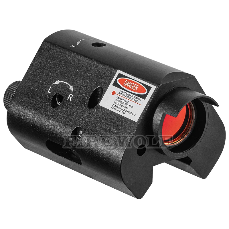 FIRE WOLF G36 mira de punto rojo con alcance láser rojo soporte de riel holográfico de 20mm para óptica de caza táctica - imagen 4