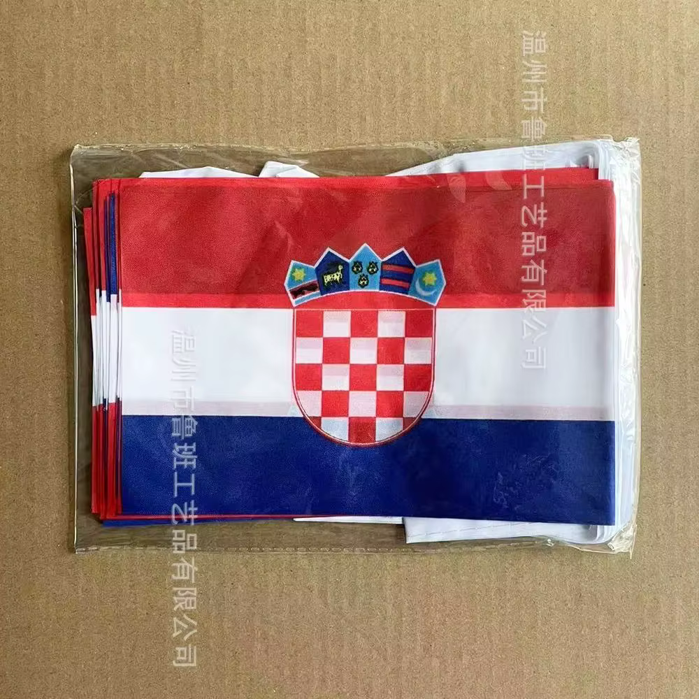 Banderín táctico Croacia para decoración en festivales - imagen 3