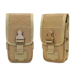 Riñonera táctica MOLLE con funda teléfono doble capa outdoor