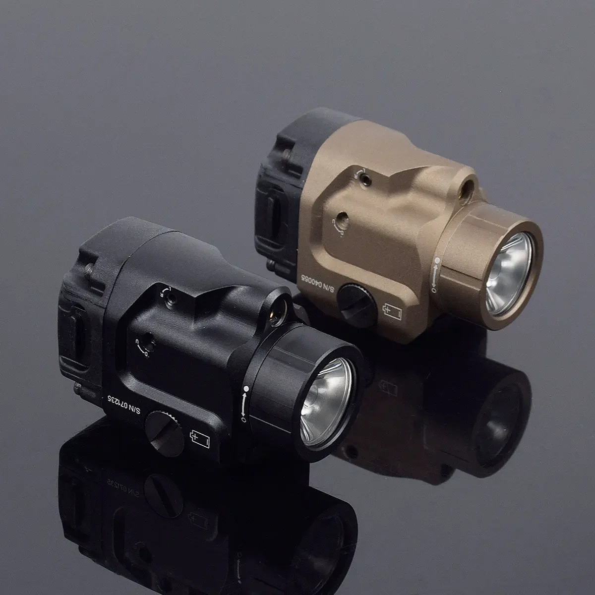 Pistola táctica TR3 TR4 TR7 TR8, luz de explorador, luz de punto rojo para Glock 17 19 CZ 75 1911, linterna de caza - imagen 4