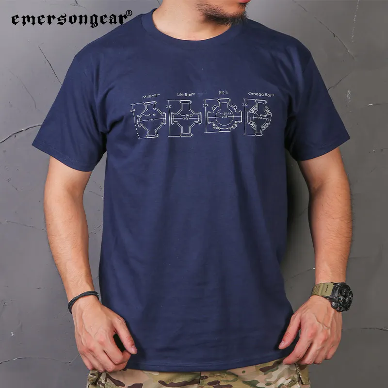 Emersongear cultura camiseta paquete-tipo B camisas cortas deportes Casual Airsoft al aire libre senderismo caza moda táctica Camping - imagen 4