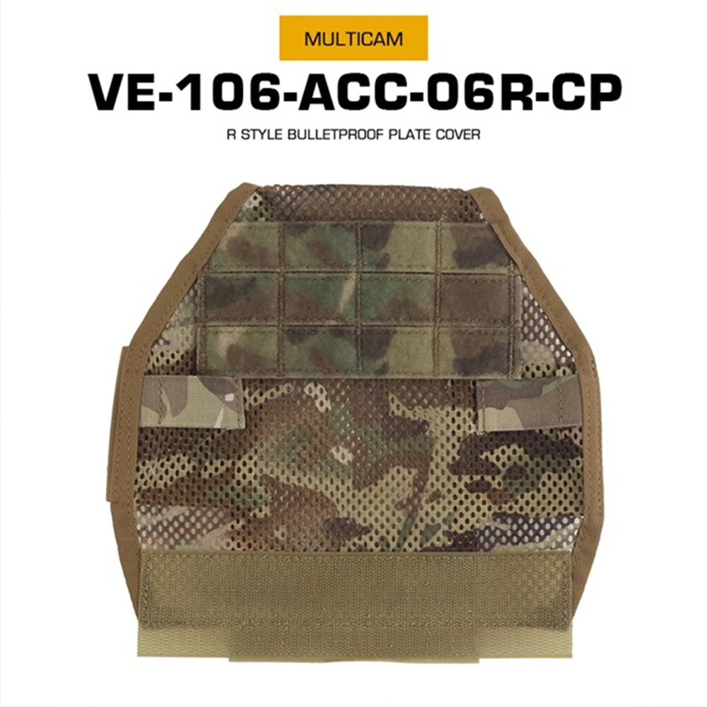 Cubierta de placa a prueba de balas táctica R, armadura de pecho ligera, equipo de entrenamiento al aire libre, chaleco de caza, cubierta de placa protectora - imagen 5