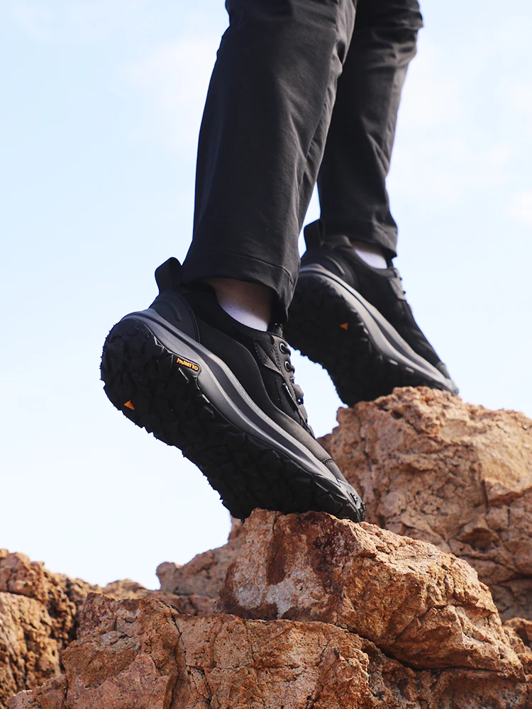 HUMTTO-Botas de senderismo de piel de vaca para hombre, botas de caza impermeables, botines tácticos de combate en el desierto, zapatillas informales para caminar - imagen 4