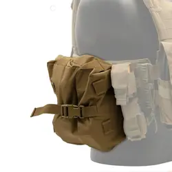Funda portamáscaras MOLLE táctica con apertura lateral