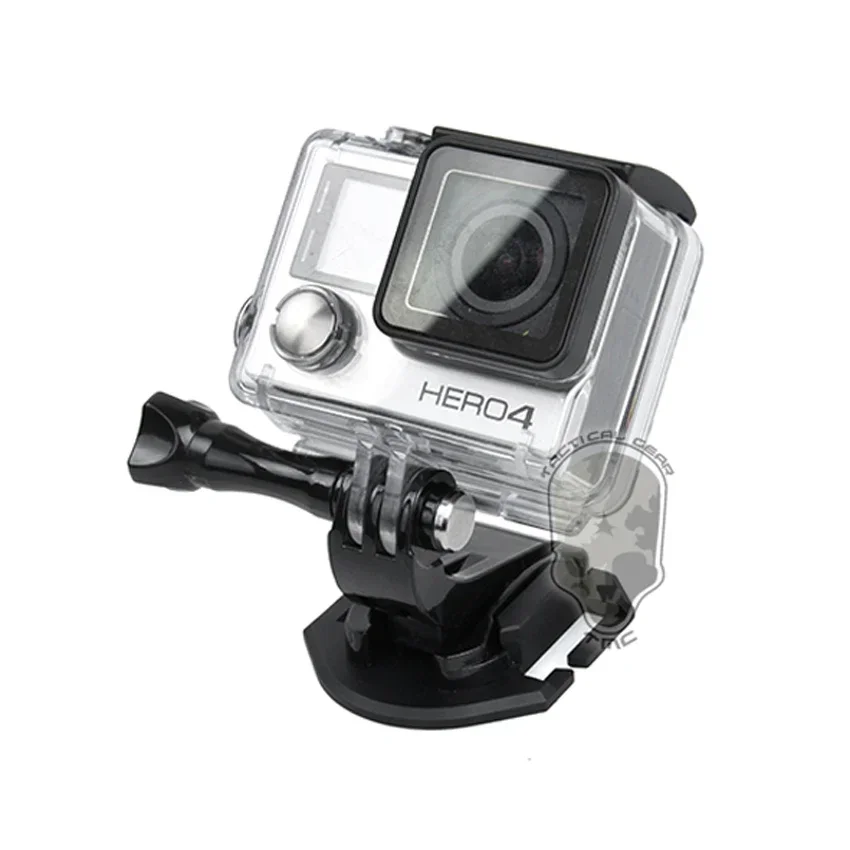 Nuevo Chaleco táctico de aleación, Base plana, soporte Molle para conexión Hero2 3 3+ 4 - imagen 2