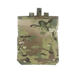 Bolsa táctica MOLLE plegable de nailon 500D para exteriores