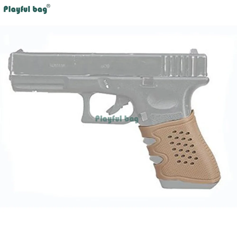 Funda de agarre suave M92 - Cubierta de mango antideslizante para pistolas M4/92F/GLOCK/G17/G18/P1/1911 - Cinta de agarre táctica universal AQB220 - imagen 4