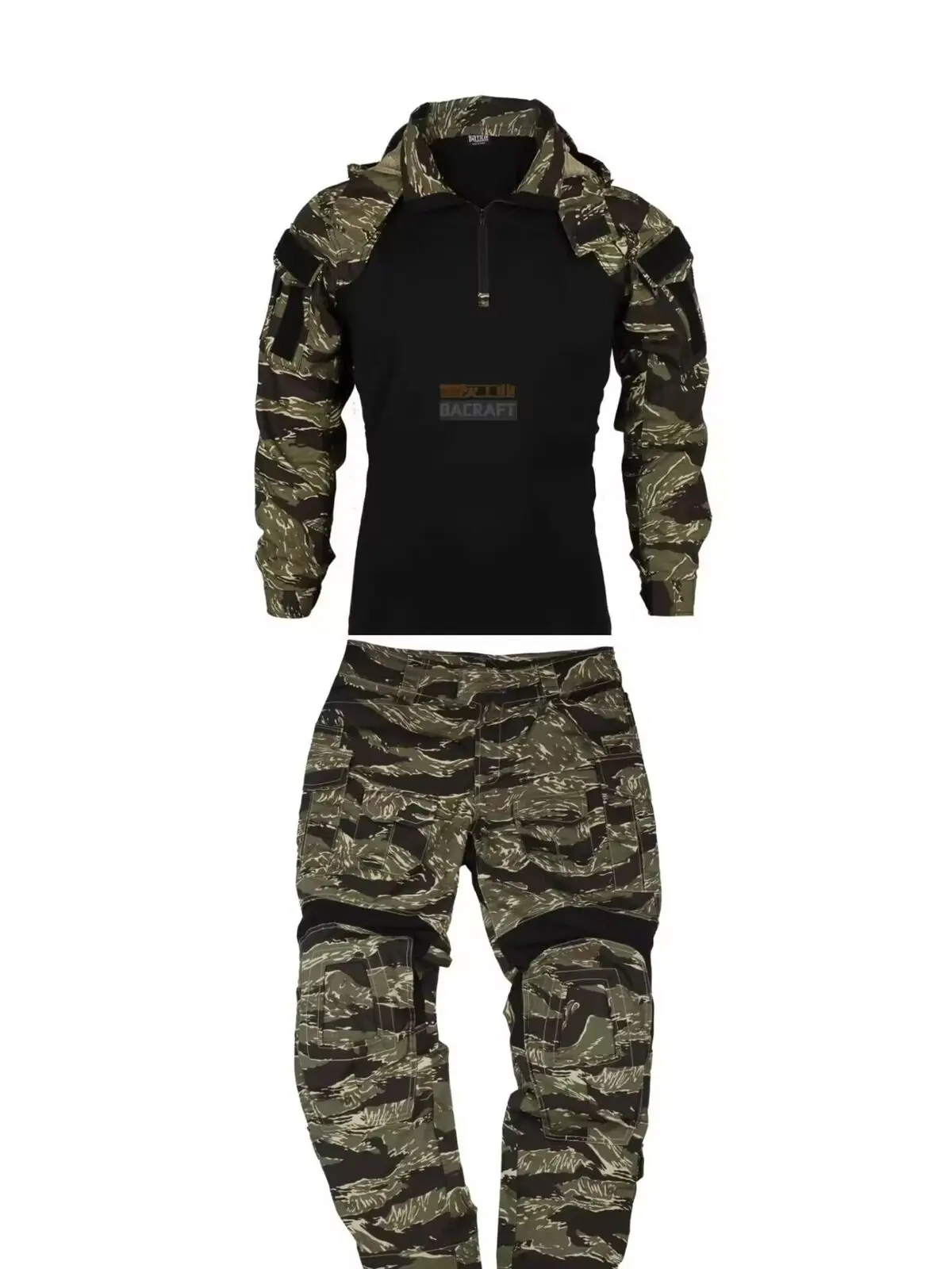 Tiger Stripe Raid SP2 Edition camisa de uniforme de combate G3, pantalones multifuncionales, traje de caza y Paintball - imagen 3