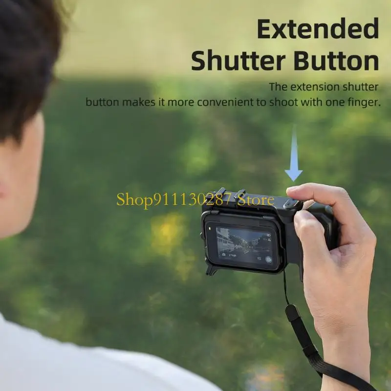 Empuñadura liberación rápida J1HC, textura ergonómica, ranura para fría para Pro2/1