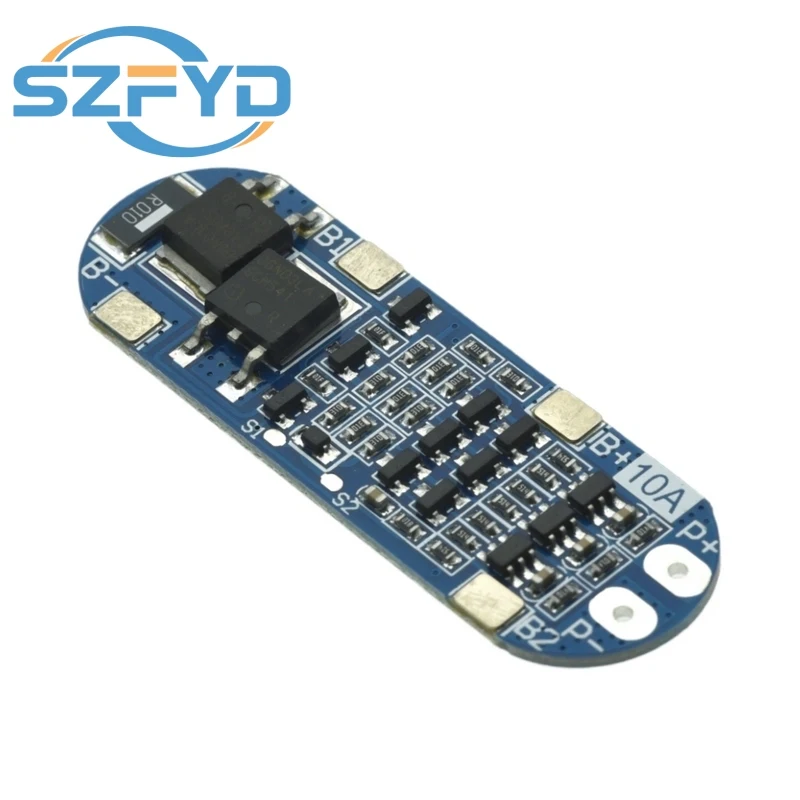 ​ ​ Placa de protección de batería de litio 3S 11,1 V 12V 12,6 V sobrecarga sobrecarga función de cortocircuito limitación de corriente 10A - imagen 5