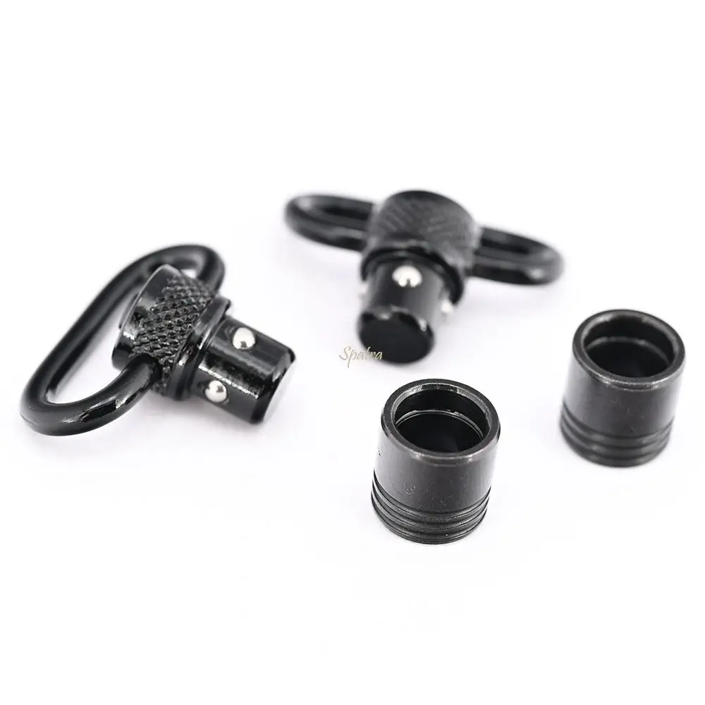 2 Pcs Sling Swivels Push Button Quick Detach For 1 Inch Shoulder Strap Buckle - imagen 3