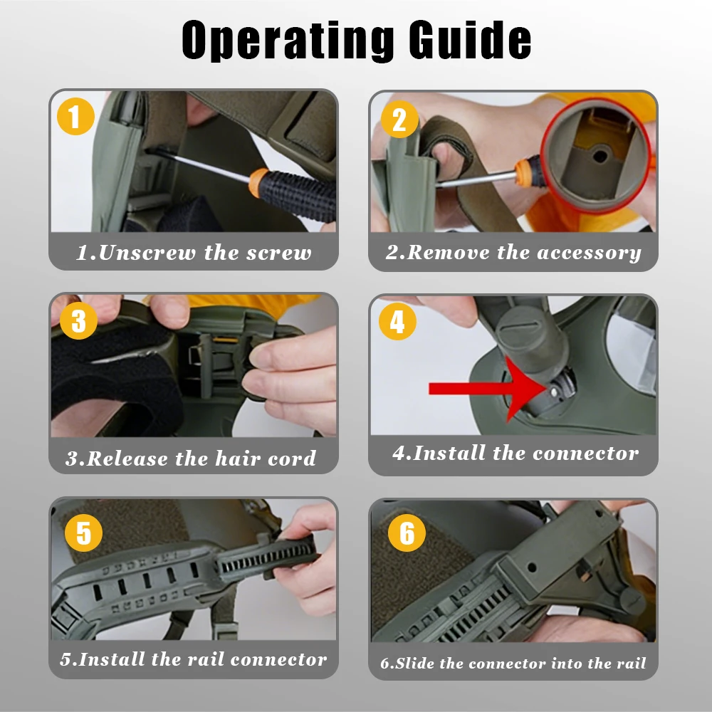 Máscara facial completa Airsoft, máscara para casco, gafas protectoras de seguridad antiniebla, conjunto de máscara facial de protección de malla de acero transpirable para juego de guerra - imagen 2