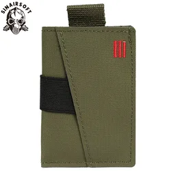 SINAIRSOFT Tarjetero táctico con clip para dinero - bolsillo