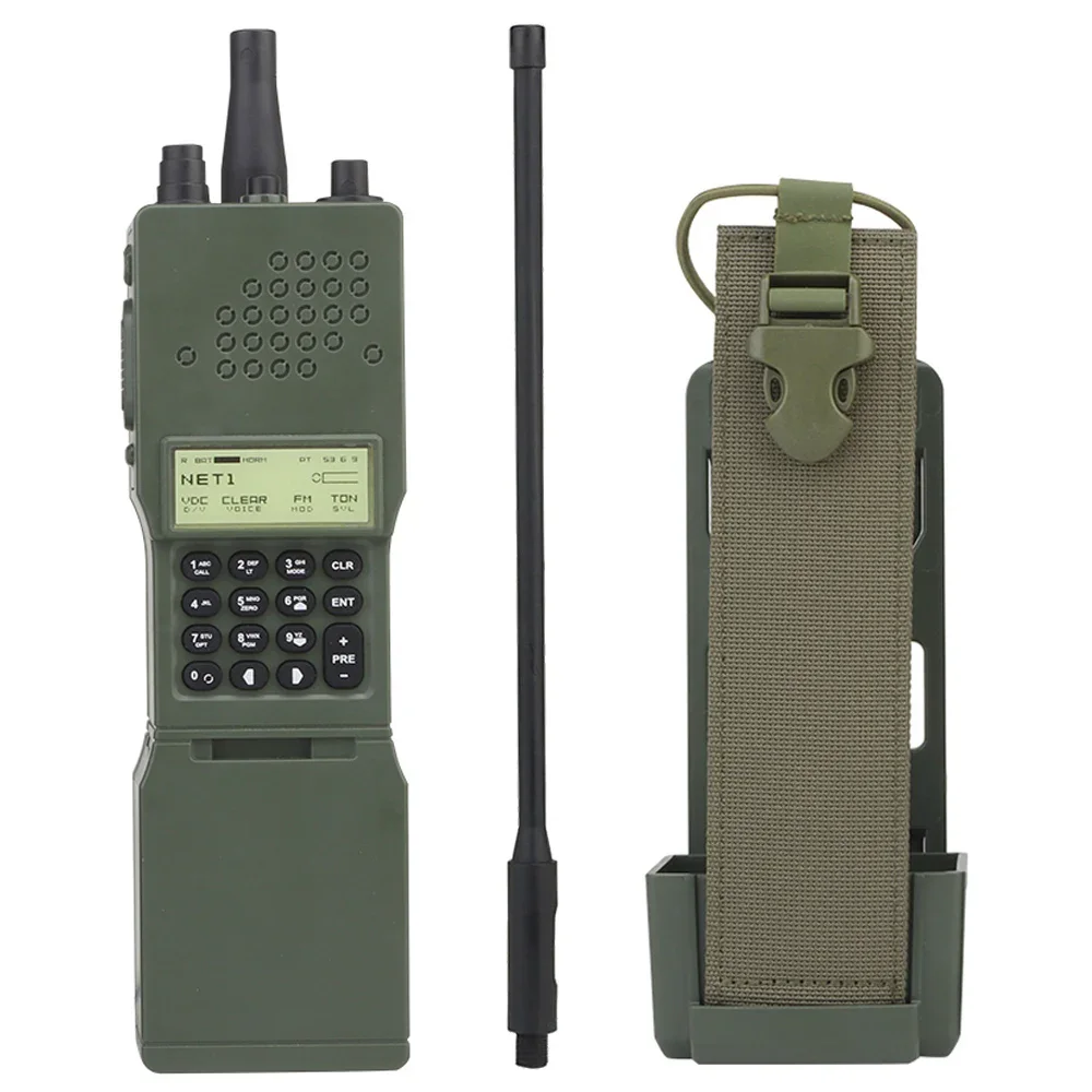 Modelo táctico de Radio AR-152 estilo Baofeng Walkie Talkie modelo simulado Militar CS juego cosplays interfono modelo Prop