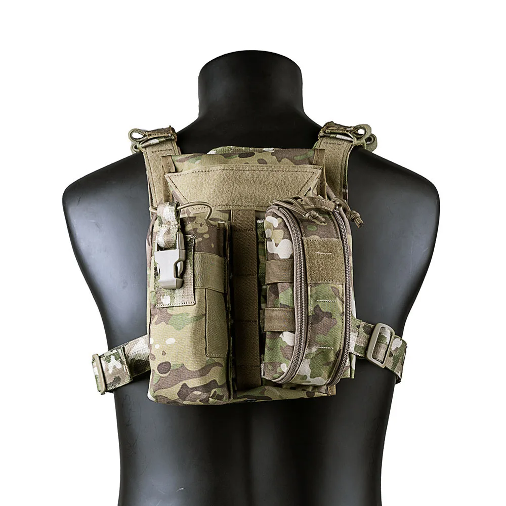 Conjunto de sistema de chaleco táctico ultraligero táctico chaleco protector de exploración al aire libre - imagen 5