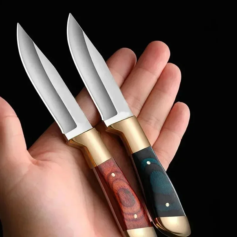 Nuevo cuchillo afilado para fruta, cuchillo para deshuesar al aire libre, cuchillo de bolsillo portátil EDC, cuchillo para picar cordero, cuchillo para barbacoa, cuchillo de supervivencia, cuchillo de corte