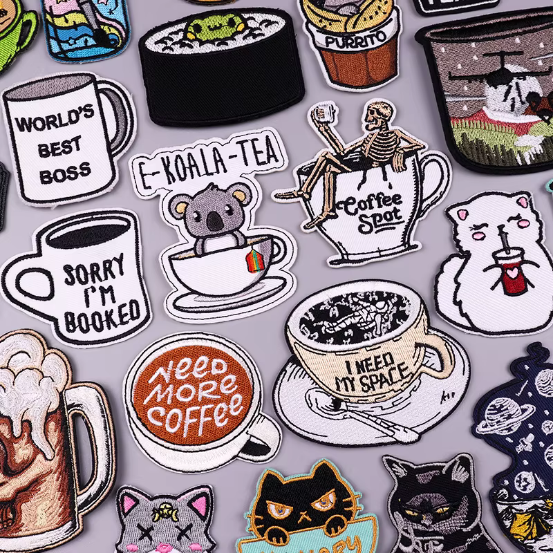 Parches termoadhesivos animales Punk dibujos – Planchar o coser - imagen 4