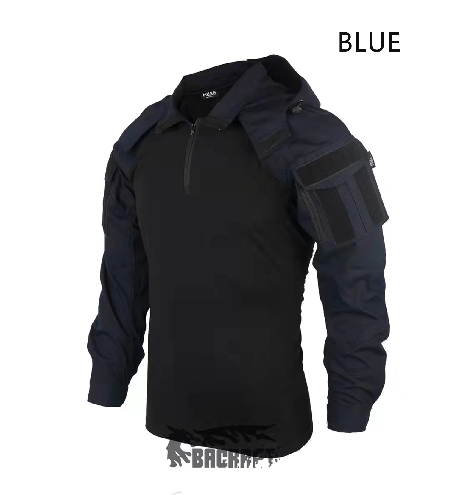 [TRN]BAC-uniforme táctico de combate, camisa fina de primavera y otoño, color negro, gris, Industrial Strike SP2 - imagen 5